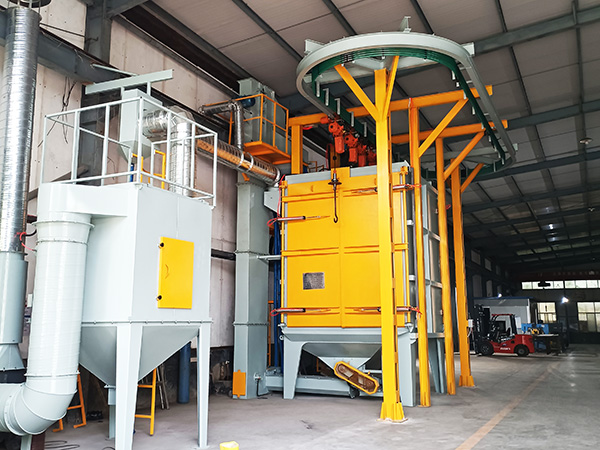 RH30-3吊鉤葫蘆步進式拋丸機